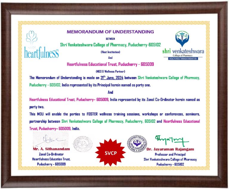 Heartfulness MOU