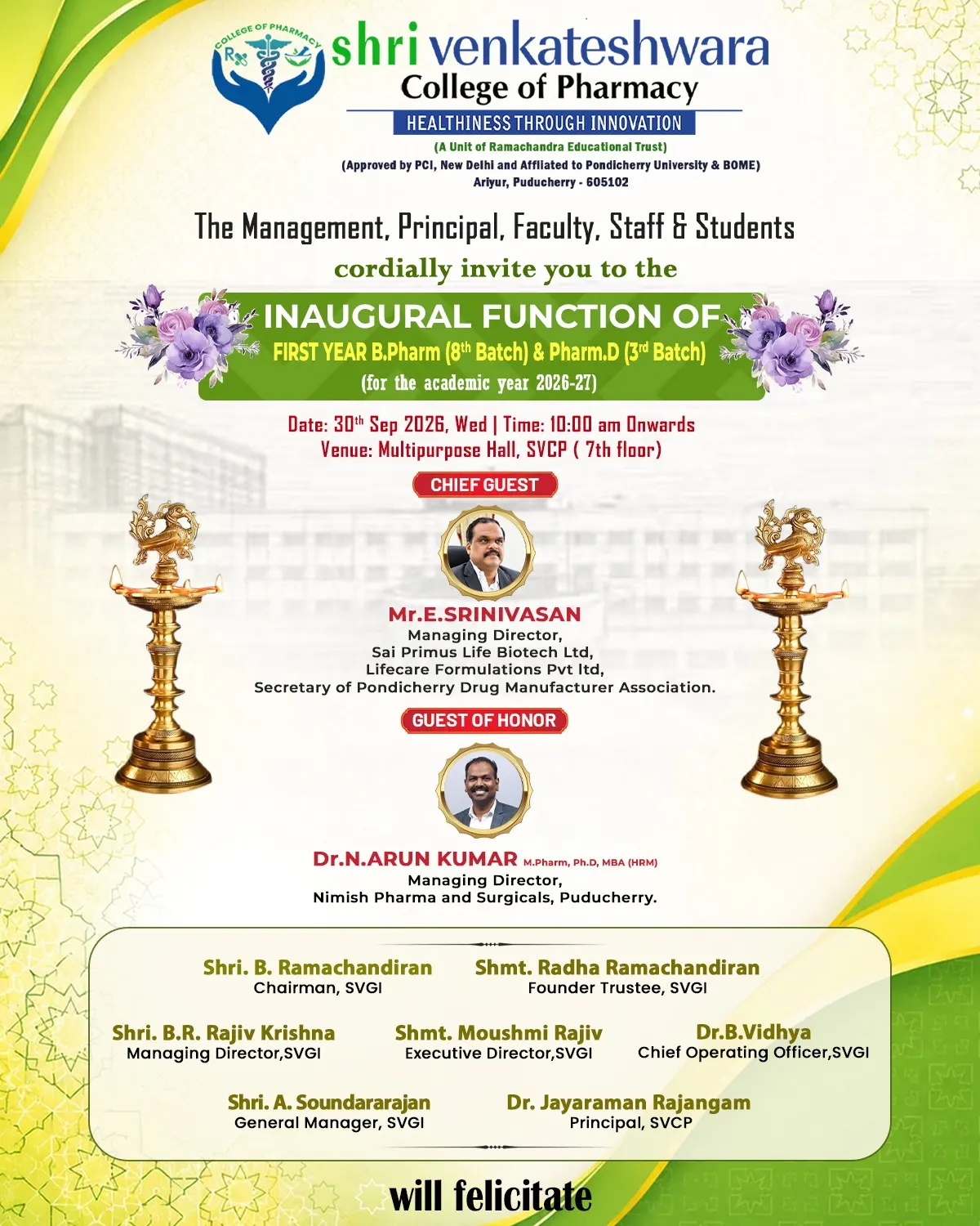 SVCET Event